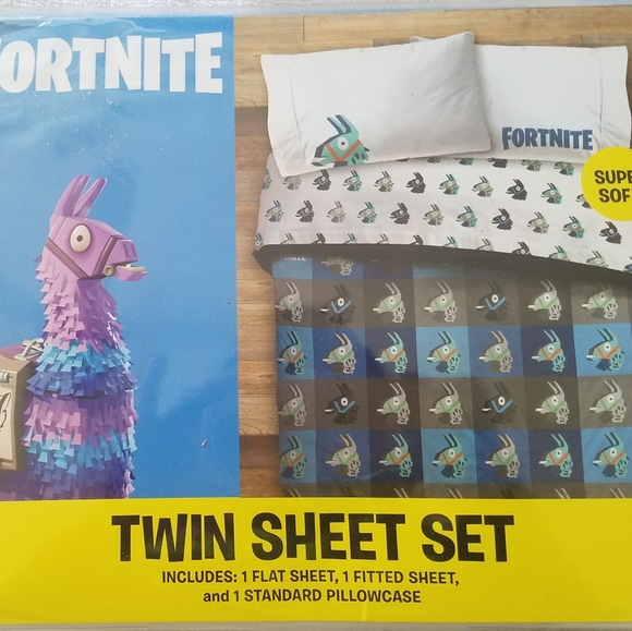 Fortnite Twin Sheet Set - Picture 3 of 5